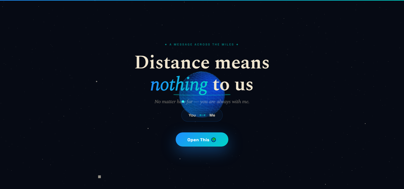 Across Every Mile 🌍